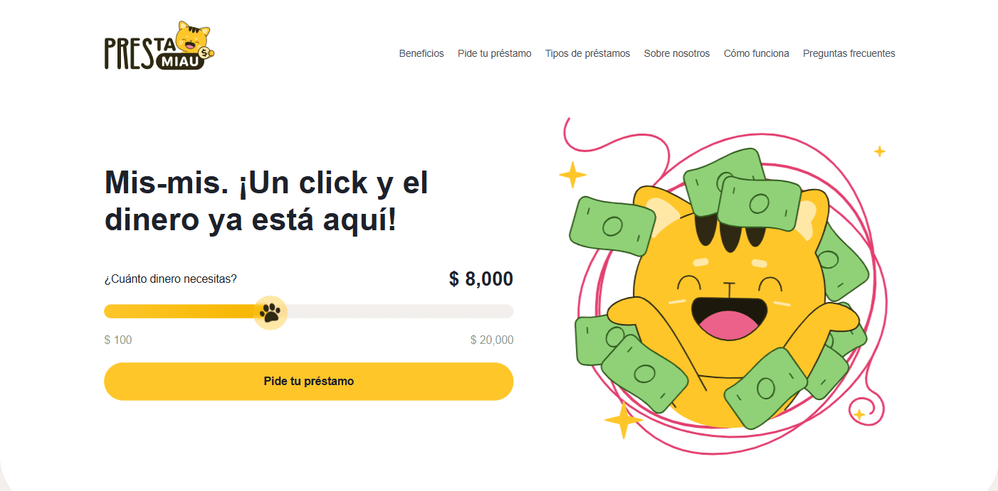 Cute Landing Page - Image 1